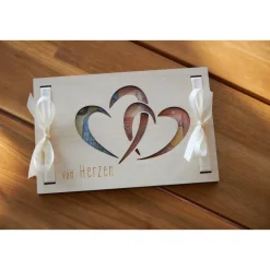 Geldgeschenk Hochzeit & Geburtstag – Kreative Geschenkidee mit Herzmotiv, Reise, Geburt, Geschenkverpackung