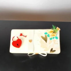 Geldgeschenk Hochzeit, Geschenkbox mit süßem Liebes-Schloss, Hochzeitsgeschenk