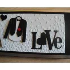 Geldgeschenk Hochzeit Männer Männerhochzeit Schwule Schokoladengeschenk Geldgeschenkdose Verpackung Schokolade