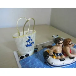 Geldgeschenk Hochzeit Strand Meer Schlauchboot – Kreative Geschenkidee im SaBienchenshop