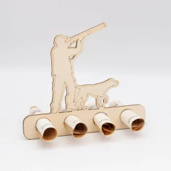 Geldgeschenk Jäger - aus Birkenholz - kreative Art Geld zu verschenken