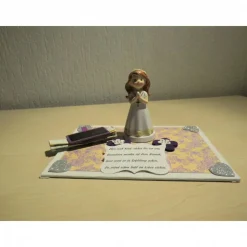 Geldgeschenk Jugendweihe Mädchen – Kreatives Geschenk mit Figur & Umschlag, 13x18 cm
