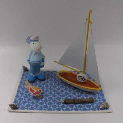 Geldgeschenk Kapitän Maus an Bord – Segelboot Segeln Geschenkidee Regatta