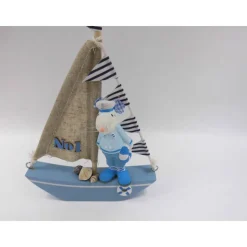 Geldgeschenk Kapitän Maus bittet an Bord – Segelboot Geschenkidee Regatta für Segler