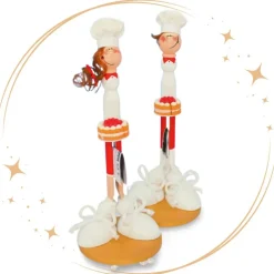 Geldgeschenk Konditorin oder Konditor – Handgemachte Figur zum Geburtstag oder Abschluss