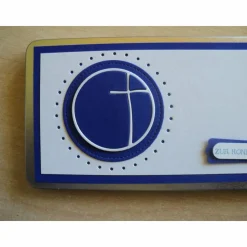 Geldgeschenk Konfirmation Junge Kreuz Schokoladengeschenk Geldgeschenkdose Verpackung Schokolade Blau Dose Schokolade