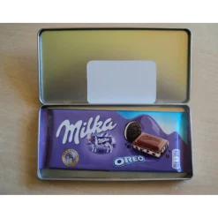 Geldgeschenk Konfirmation Junge Kreuz Schokoladengeschenk Geldgeschenkdose Verpackung Schokolade Blau Dose Schokolade