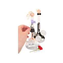 Geldgeschenk Konfirmation – personalisierte Holzfigur handbemalt | kreatives Unikat