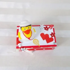 Geldgeschenk Krankenschwester, Quietscheente, lustig, Geburtstagsgeschenk