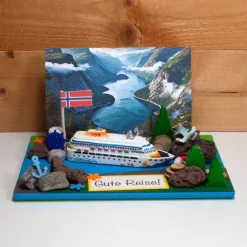 Geldgeschenk Kreuzfahrt Schiffsreise Gutschein Schiff Hochzeitsreise Ruhestand, Kleinigkeiten von NB