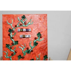 Geldgeschenk LEITERWAGEN GLITZERBÄUMCHEN zu Ostern Muttertag Valentintstag Vatertag Geburtstag Abschied Hochzeit Firmung