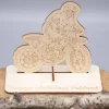 Geldgeschenk mit Motorrad - aus Holz personalisiert