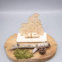 Geldgeschenk mit Motorrad - aus Holz personalisiert