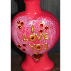 Geldgeschenk Notizhalter I LOVE YOU Geschenk zum Valentintstag Geburtstag Hochzeitstag Jubiläum Jahrestag