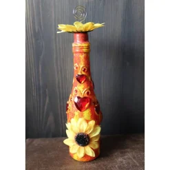 Geldgeschenk Notizhalter SONNENBLUME Geschenk zum Valentintstag Geburtstag Hochzeitstag Jubiläum Jahrestag Muttertag