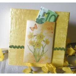 GELDGESCHENK  OSTERN * Nostalgische Shadowbox * Ostern * Osterdeko * Ostergeschenk *