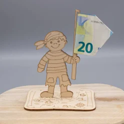 Geldgeschenk Pirat