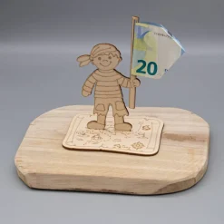 Geldgeschenk Pirat