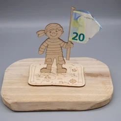Geldgeschenk Pirat