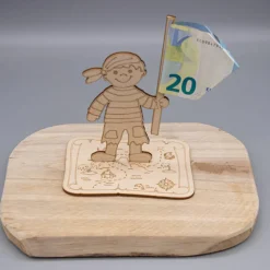 Geldgeschenk Pirat