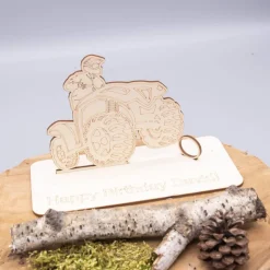 Geldgeschenk Quad - aus Holz personalisiert