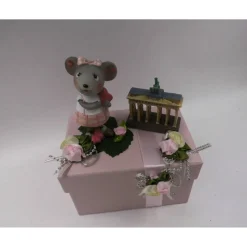 Geldgeschenk Reise Berlin – Geschenkbox Mäuse für Mädchen & Frauen, personalisierbar