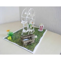 Geldgeschenk Riesenrad – Kirmes Deko Prater Wien, London oder Titisee – Urlaub & Reise