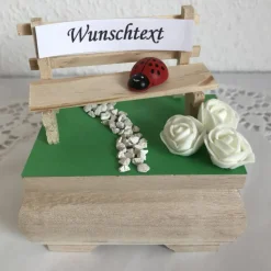 Geldgeschenk Ruhestand Rente Pension Altersteilzeit Garten Jubiläum Bank Frau Mann