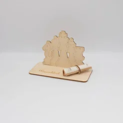 Geldgeschenk Schach- aus Holz personalisiert