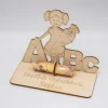 Geldgeschenk Schulanfang Mädchen - aus Holz personalisiert