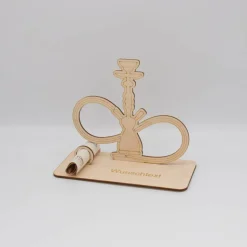 Geldgeschenk Shisha- aus Holz personalisiert