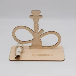 Geldgeschenk Shisha- aus Holz personalisiert