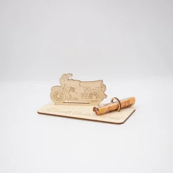 Geldgeschenk Simson - aus Holz personalisiert