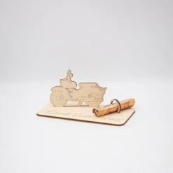 Geldgeschenk Simson - aus Holz personalisiert