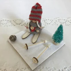 Geldgeschenk Skifahren Geschenk Ski fahren für Skifahrer Skitourengeher und Langlauf Skiurlaub verpacken Skier Skikurs