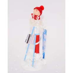 Geldgeschenk Skifahrer – Originelle Winterfigur zum Geburtstag und Weihnachten