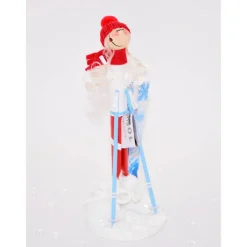 Geldgeschenk Skifahrer – Originelle Winterfigur zum Geburtstag und Weihnachten