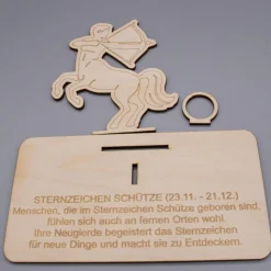 Geldgeschenk Sternzeichen Schütze