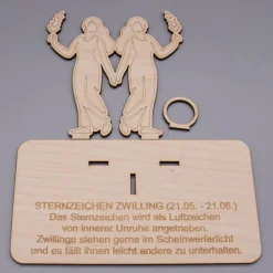 Geldgeschenk Sternzeichen Zwilling
