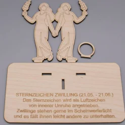 Geldgeschenk Sternzeichen Zwilling