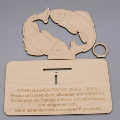 Geldgeschenk Sternzeichen Fische