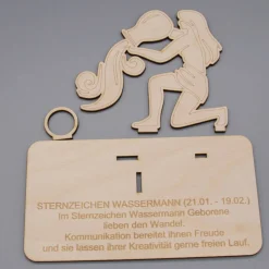 Geldgeschenk Sternzeichen Wassermann