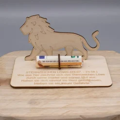 Geldgeschenk Sternzeichen Löwe