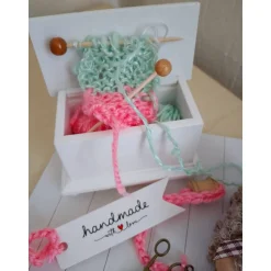 Geldgeschenk Stricken: Wolle, Wollekorb & Deko – Kreative Geschenkidee für Geburtstag & Weihnachten