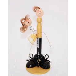 Geldgeschenk Tanzpaar aus Holz – Handgemachte Figur für Tänzer und Tanzliebhaber