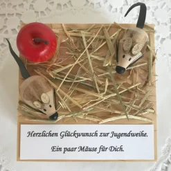 Geldgeschenk und Geschenk zur Firmung Konfirmation Jugendweihe für Mädchen und Junge Geld verpacken