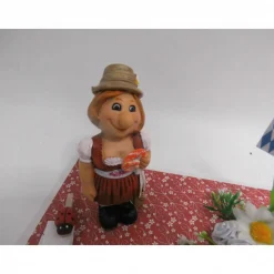 Geldgeschenk Wandern Bayern – Bayerin mit Dirndl als originelle Wanderkasse – Geschenkidee Urlaub & Oktoberfest