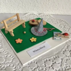 Geldgeschenk Wandern und Wander-Urlaub oder Pilger-Reise in die Berge zur Einkehr Wanderung ein Geschenk oder Gutschein