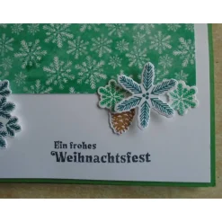 Geldgeschenk Weihnachen Tannenzweigstern Gutschein Weihnachtsverpackung Geldgeschenk  Konzertkarte Musical Verpackung