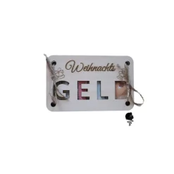 Geldgeschenk Weihnachten / Weihnachtskarte / Geschenkverpackung